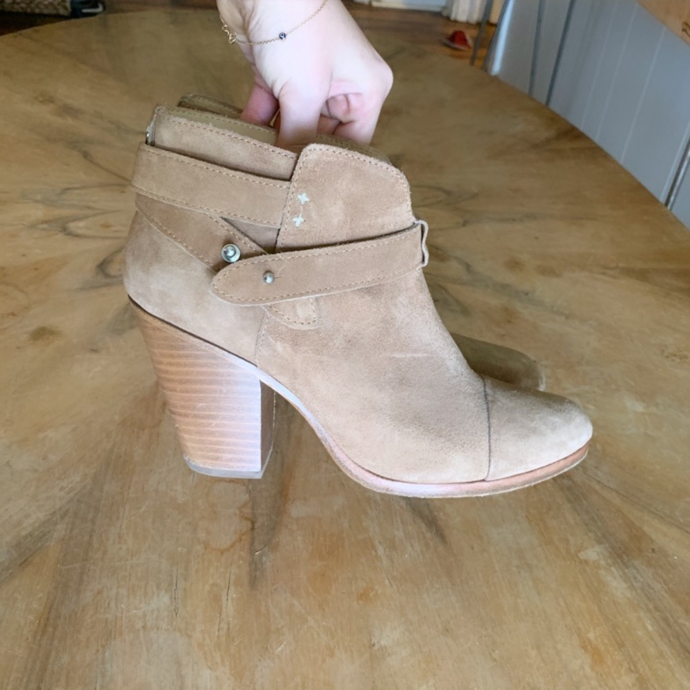 Rag & Bone Harrow Boots- Tan - Picture 2 of 8